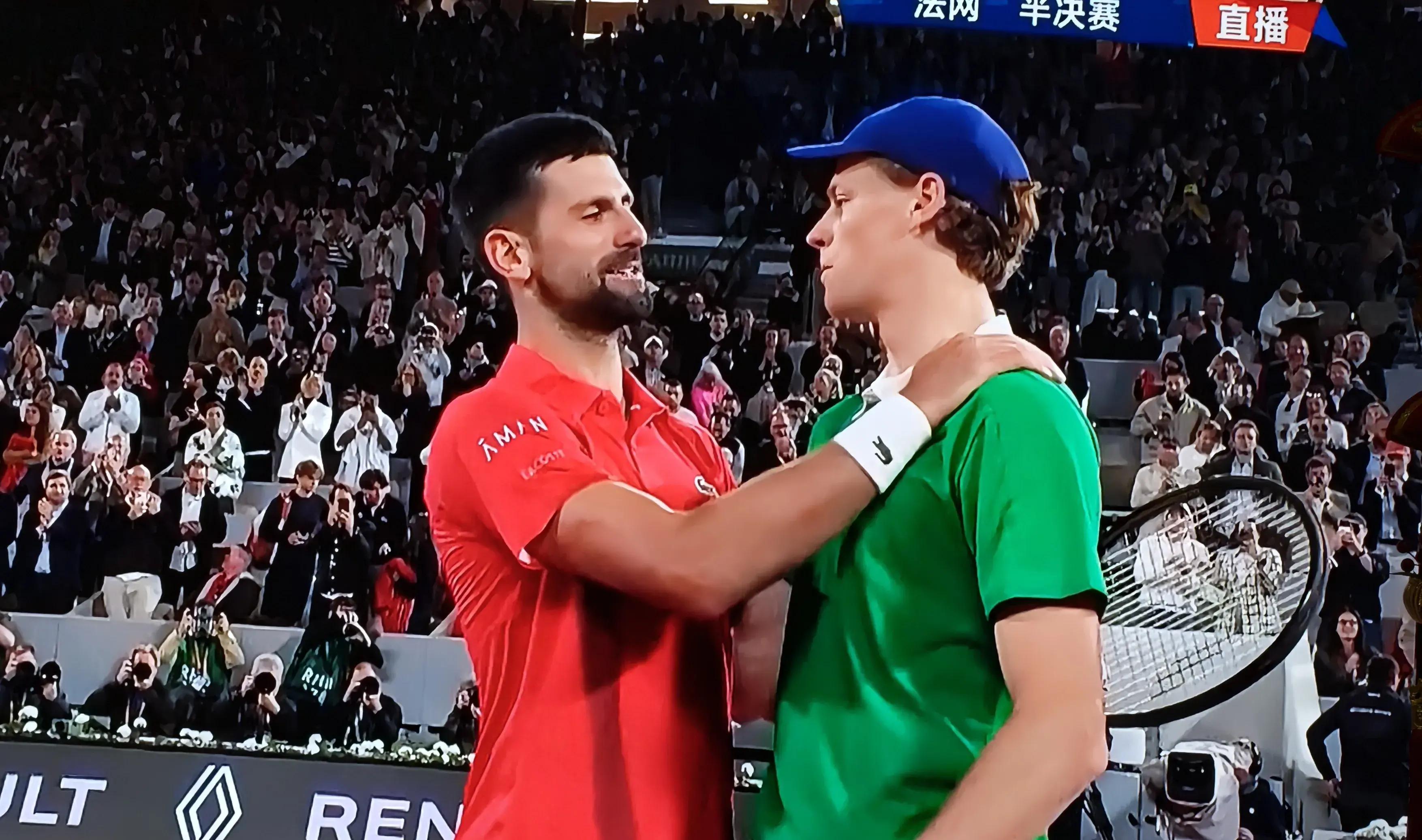 关于德约科维奇迎来二十赛季高光表现，法国队球迷沸腾！的信息